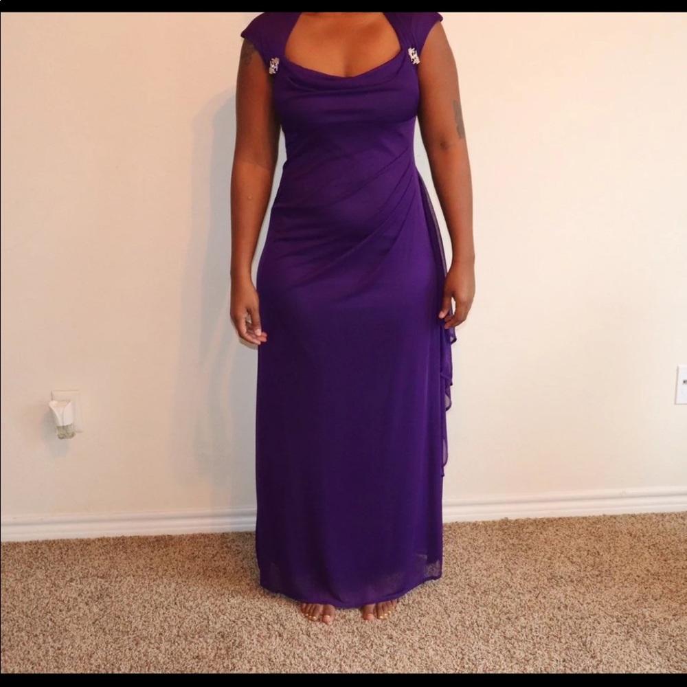 •Purple Dress Size 10